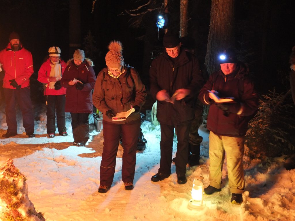 Hartaushetken piti Launeen kirkon kappalainen Esa Kekki